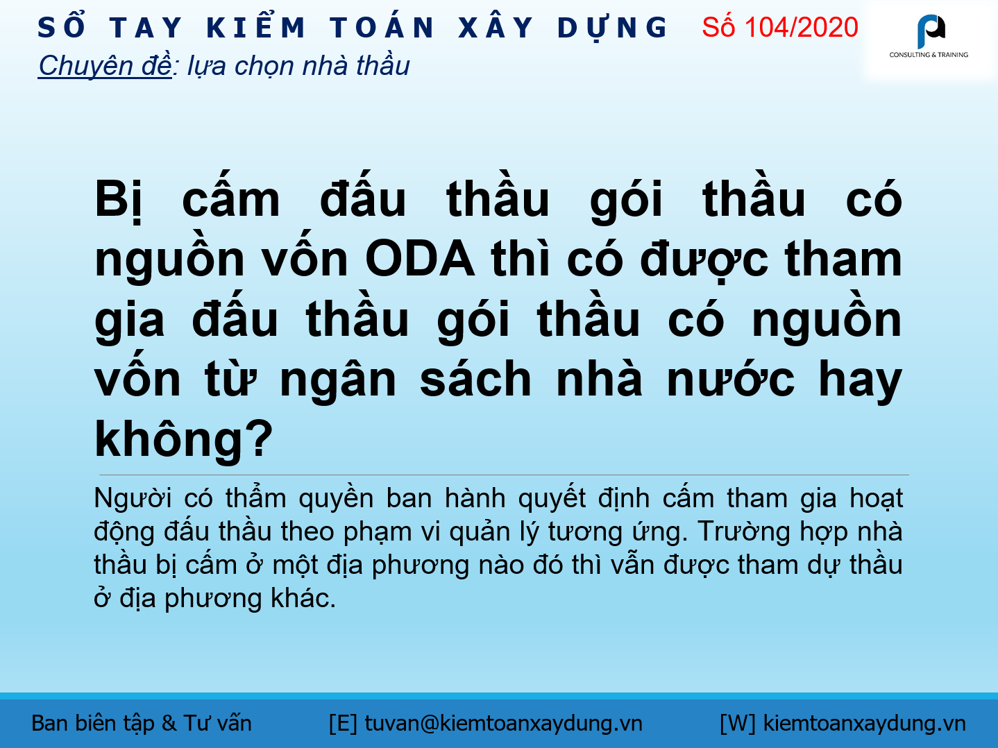 cấm đấu thầu