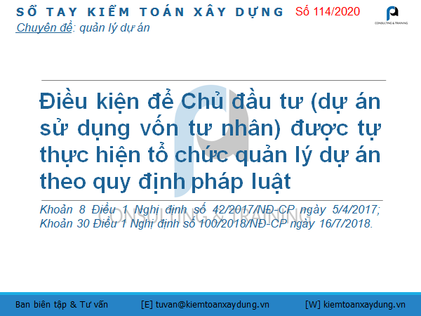quản lý dự án