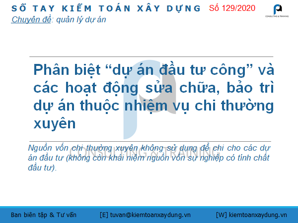 dự án đầu tư công