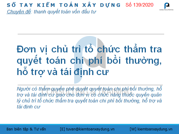 quyết toán chi phí bồi thường
