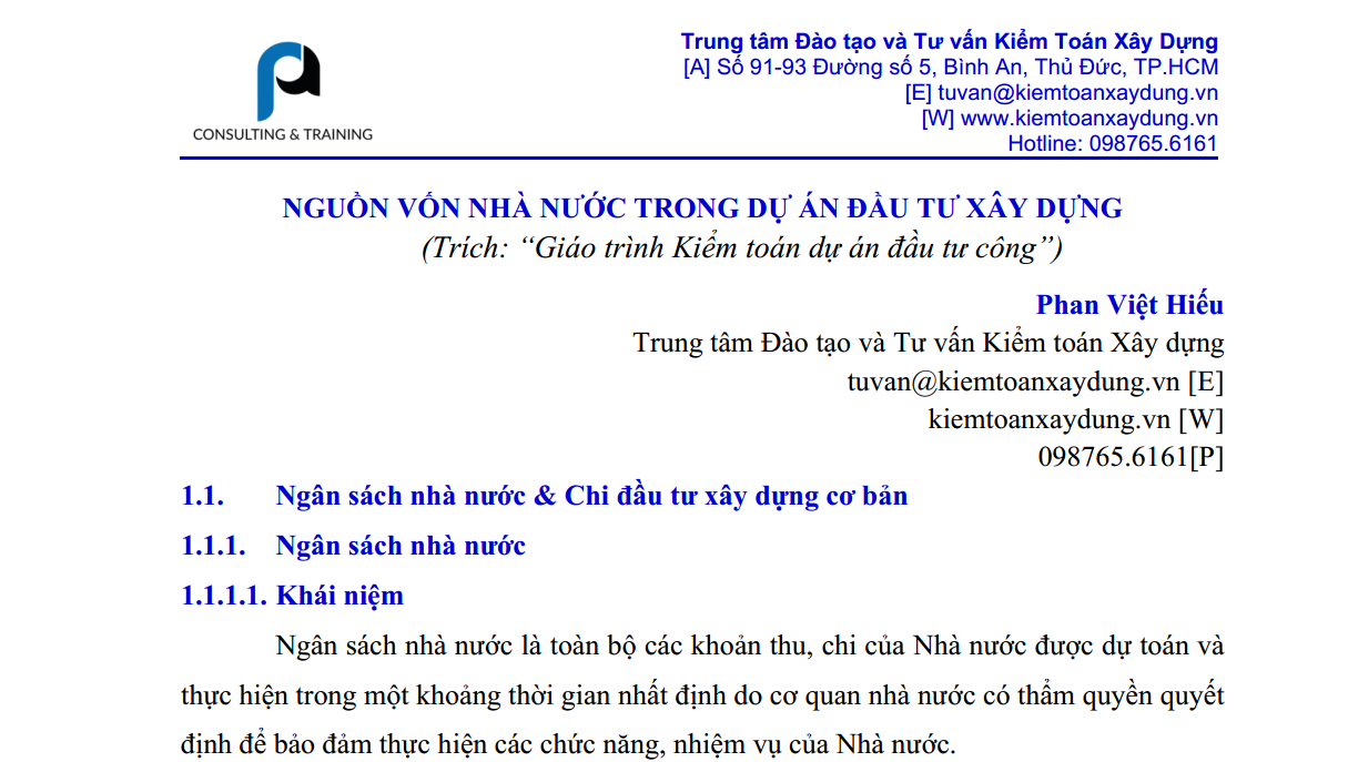 von-nha-nuoc-trong-du-an-dau-tu